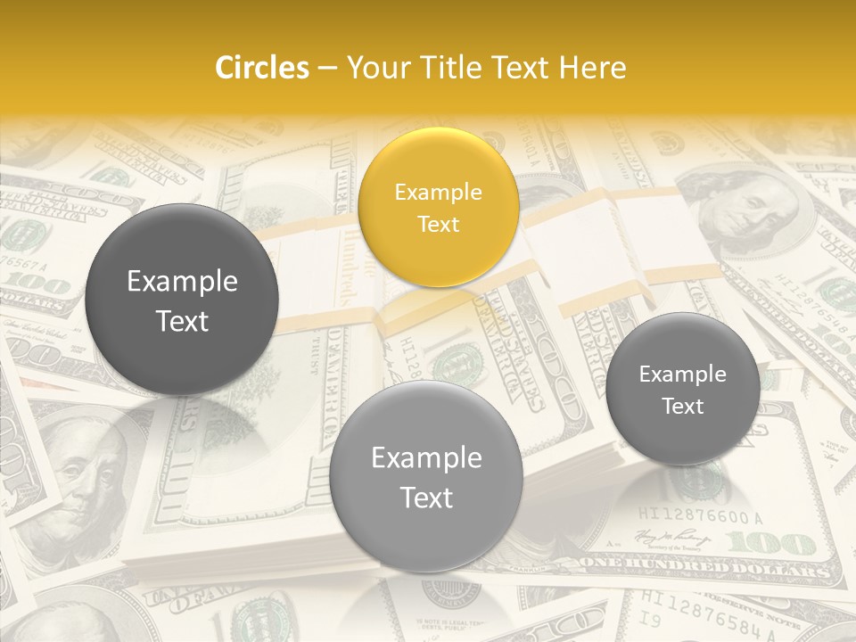 Aging Closeup Hold PowerPoint Template