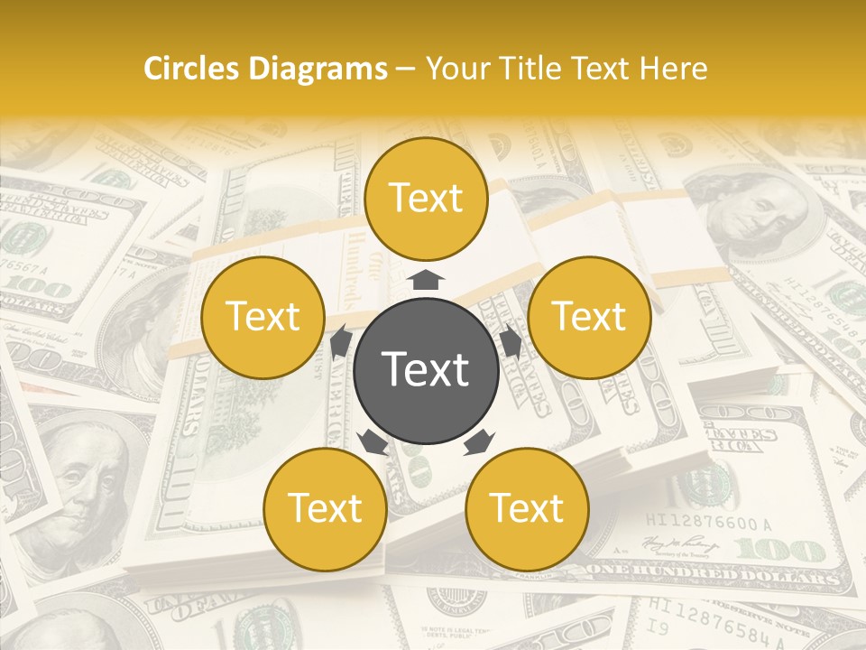 Aging Closeup Hold PowerPoint Template