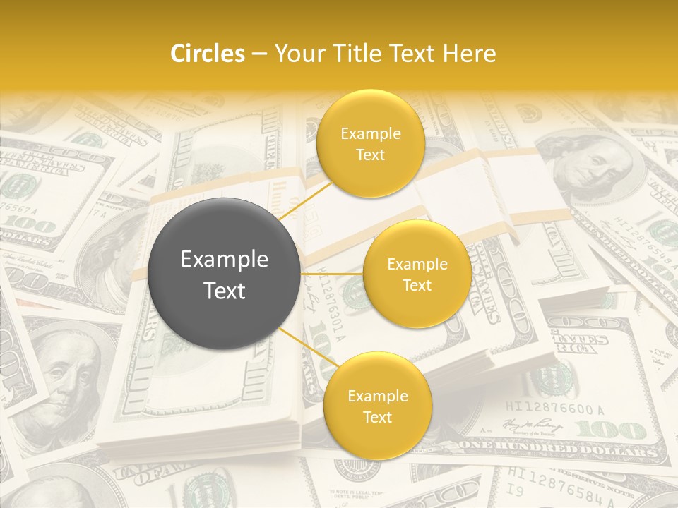 Aging Closeup Hold PowerPoint Template