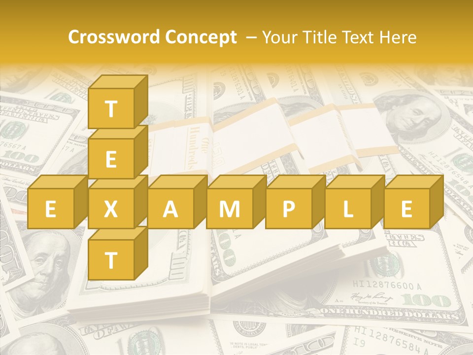 Aging Closeup Hold PowerPoint Template