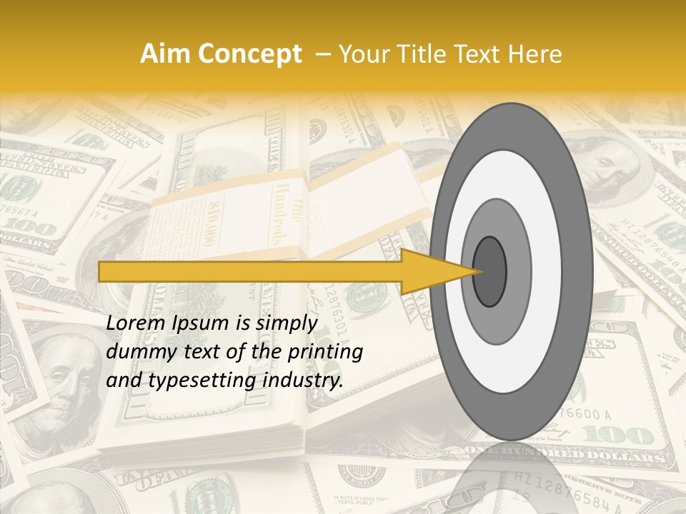 Aging Closeup Hold PowerPoint Template