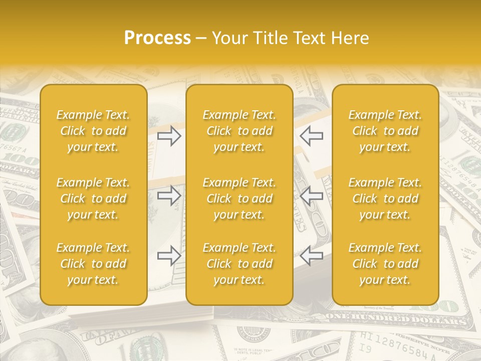 Aging Closeup Hold PowerPoint Template