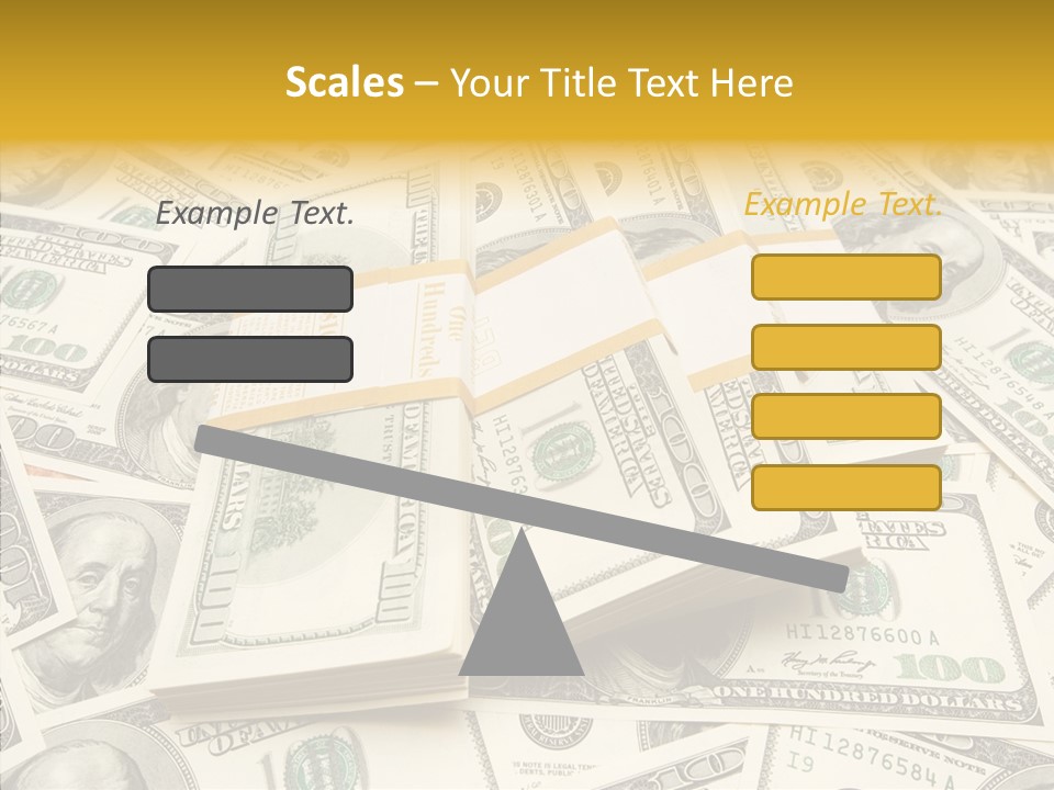Aging Closeup Hold PowerPoint Template