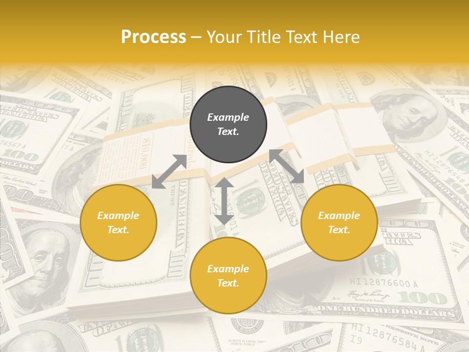 Aging Closeup Hold PowerPoint Template