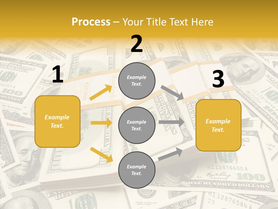 Aging Closeup Hold PowerPoint Template
