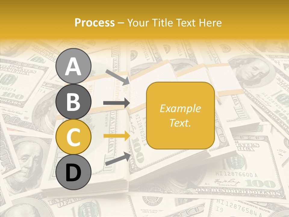 Aging Closeup Hold PowerPoint Template