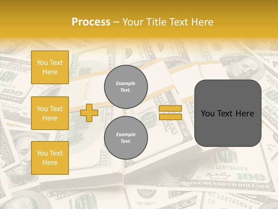 Aging Closeup Hold PowerPoint Template
