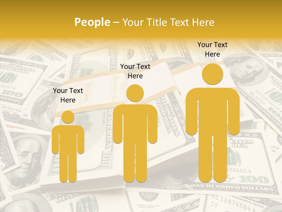 Aging Closeup Hold PowerPoint Template