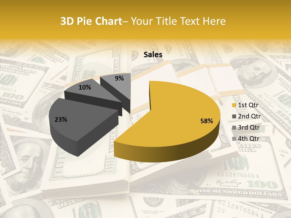 Aging Closeup Hold PowerPoint Template