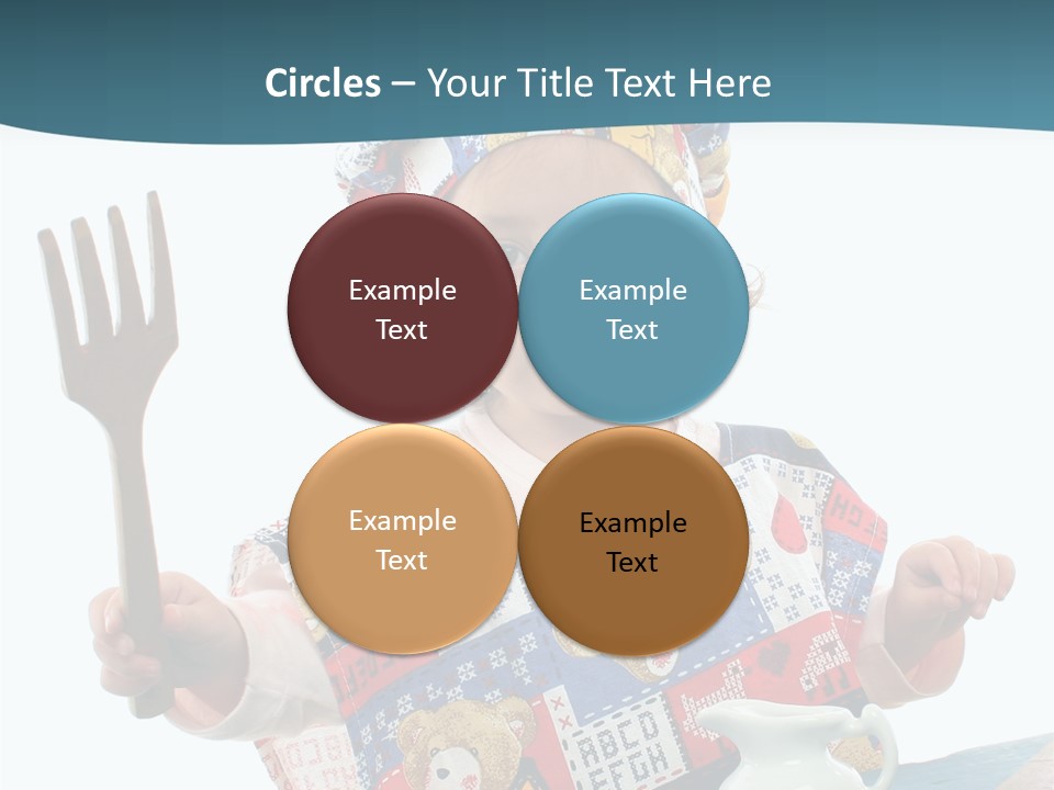 Adult Grandmother Holding Hands PowerPoint Template