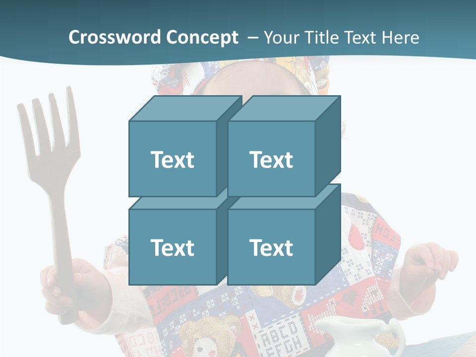 Adult Grandmother Holding Hands PowerPoint Template