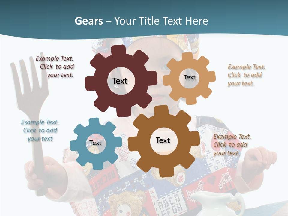 Adult Grandmother Holding Hands PowerPoint Template