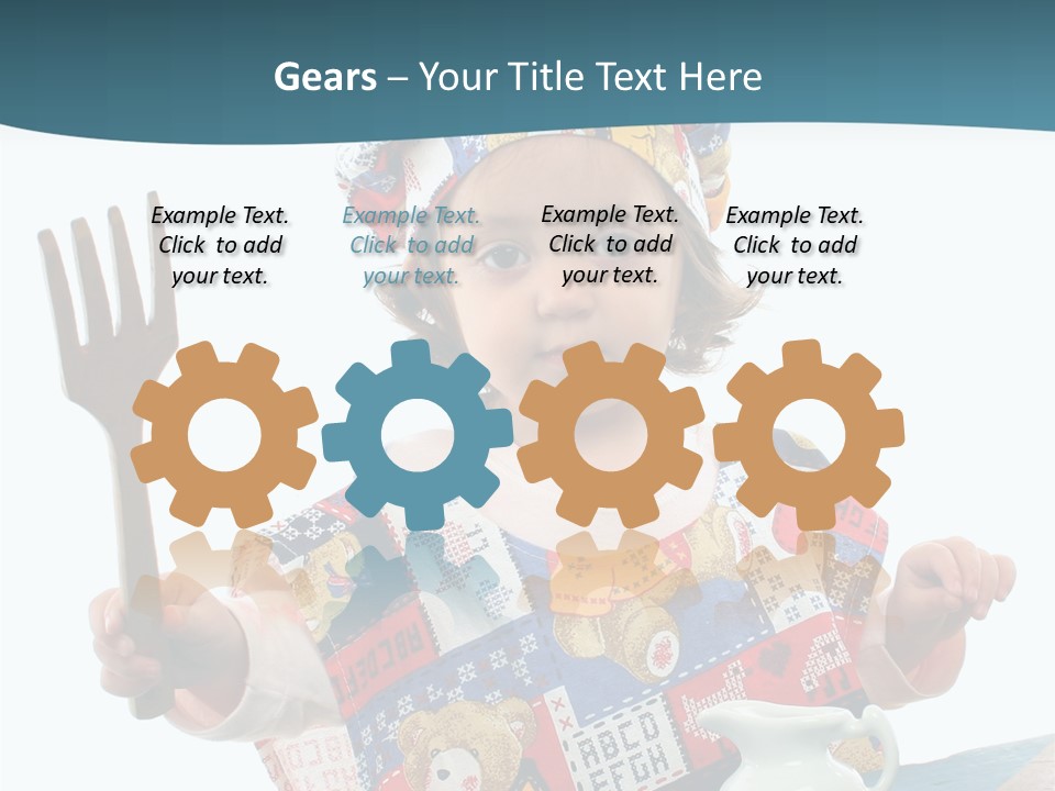 Adult Grandmother Holding Hands PowerPoint Template