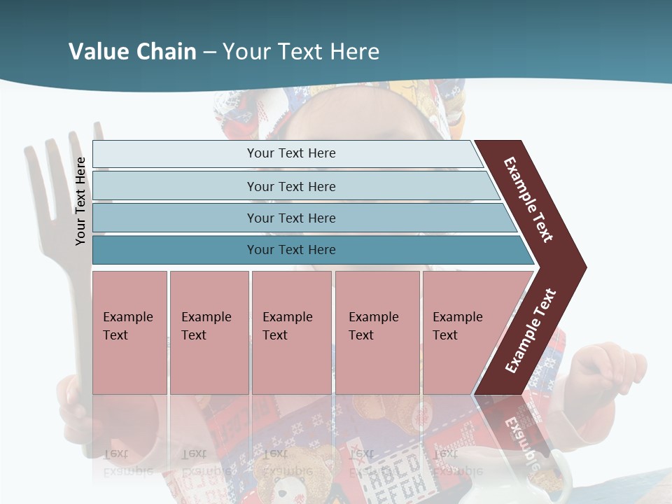 Adult Grandmother Holding Hands PowerPoint Template