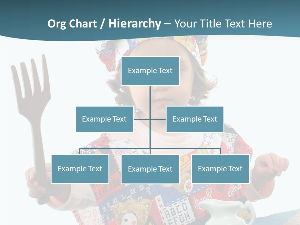 Adult Grandmother Holding Hands PowerPoint Template