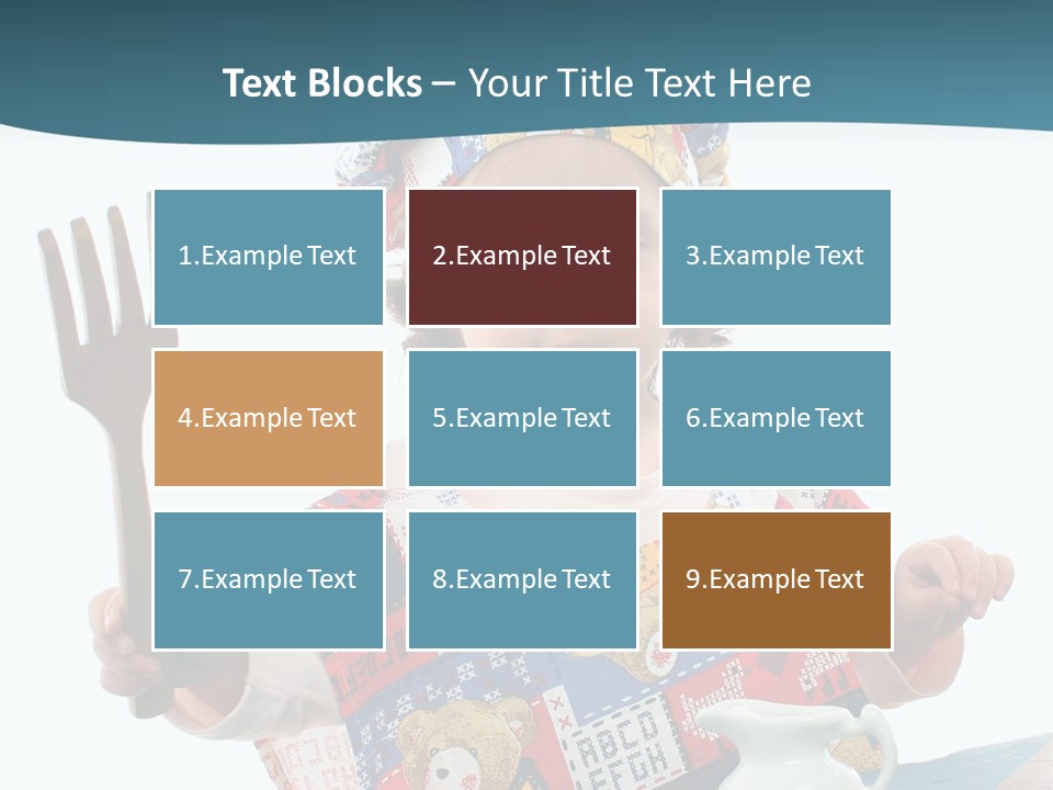 Adult Grandmother Holding Hands PowerPoint Template