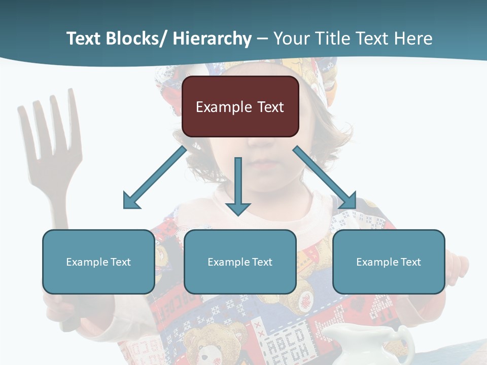 Adult Grandmother Holding Hands PowerPoint Template