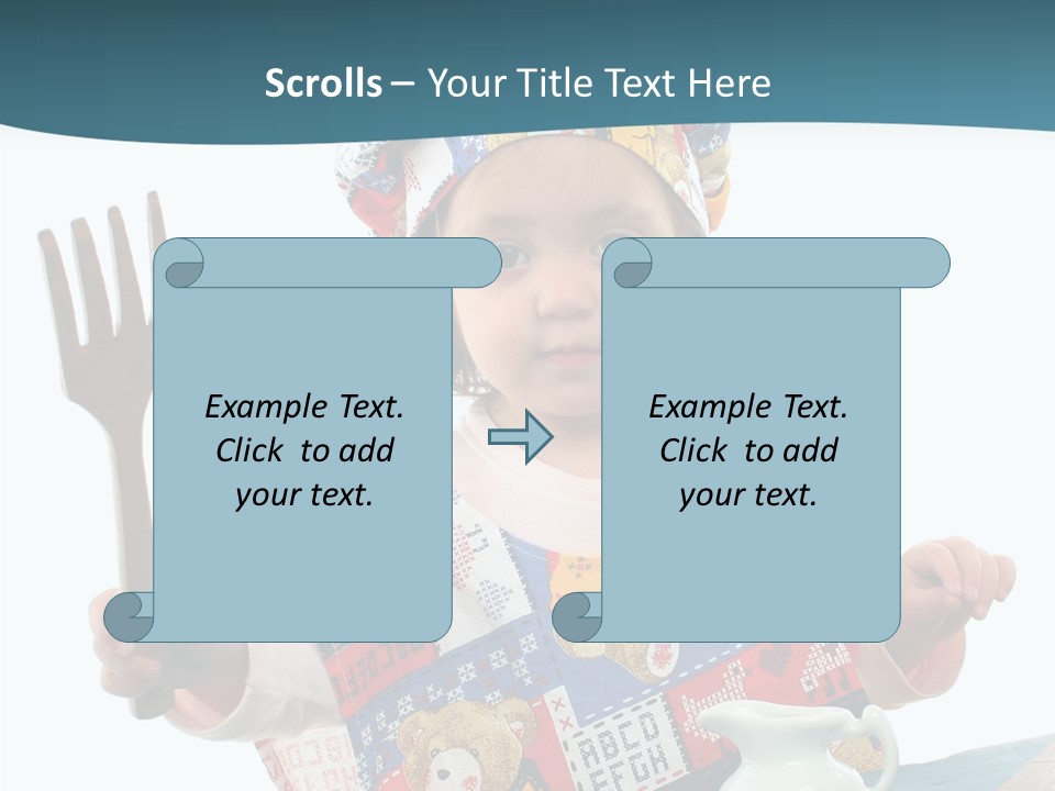 Adult Grandmother Holding Hands PowerPoint Template