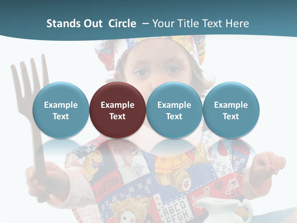 Adult Grandmother Holding Hands PowerPoint Template