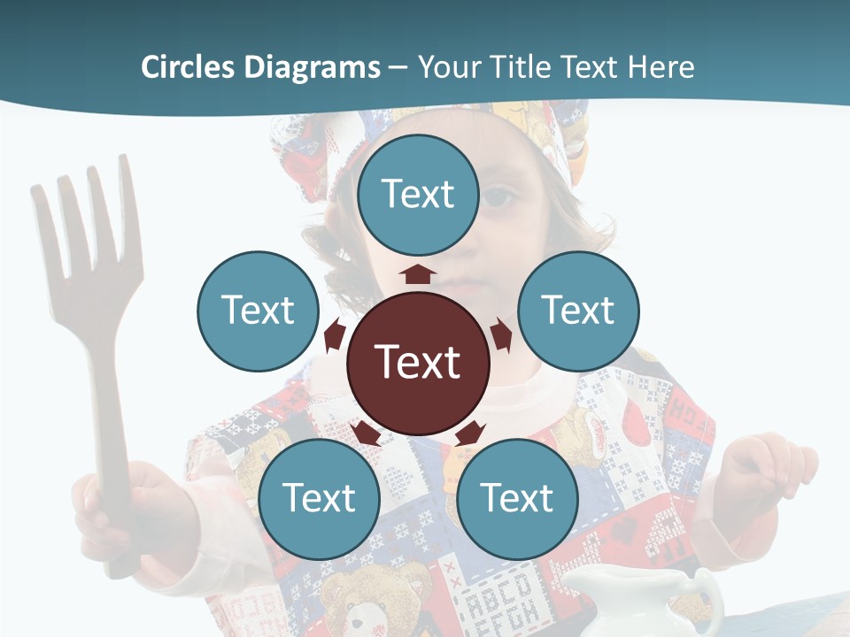 Adult Grandmother Holding Hands PowerPoint Template