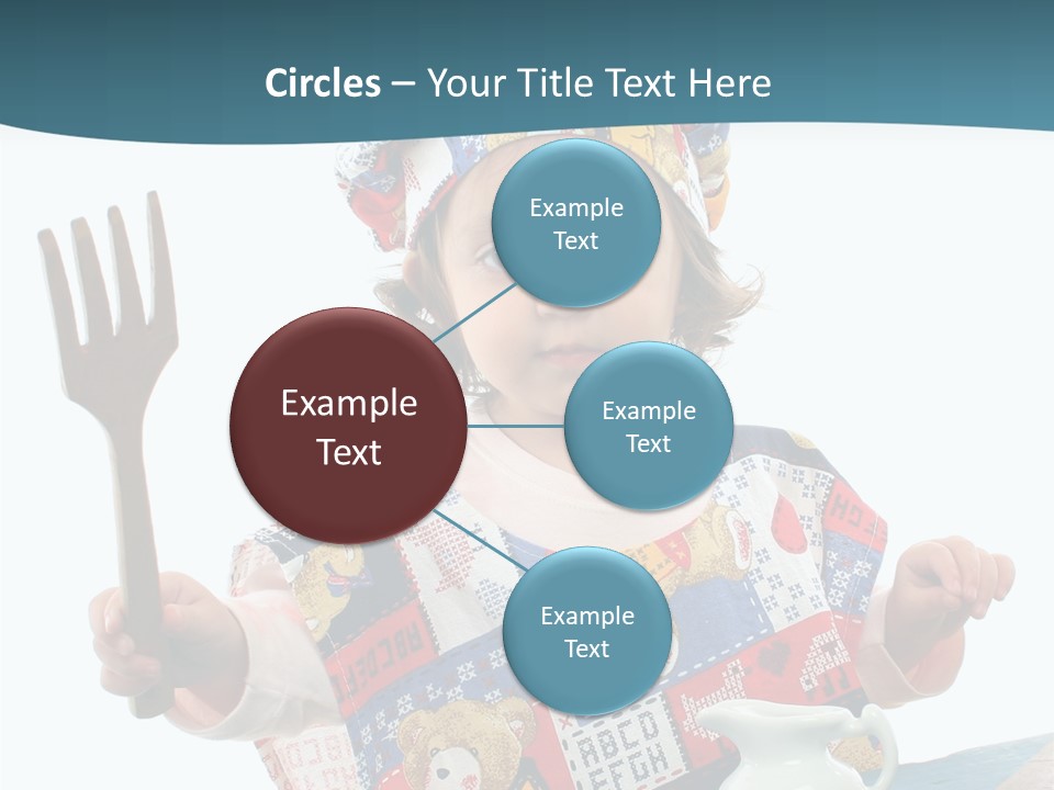 Adult Grandmother Holding Hands PowerPoint Template