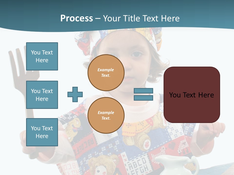 Adult Grandmother Holding Hands PowerPoint Template