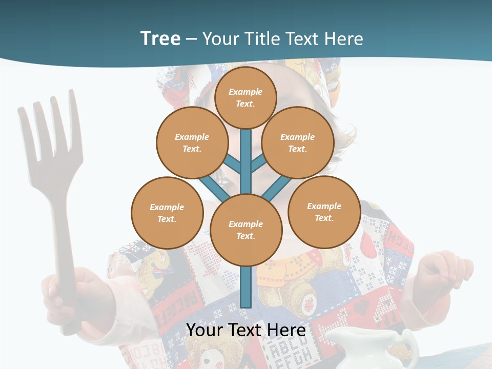 Adult Grandmother Holding Hands PowerPoint Template