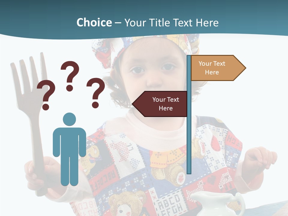 Adult Grandmother Holding Hands PowerPoint Template