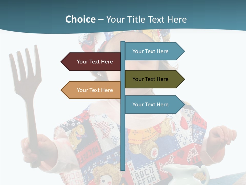 Adult Grandmother Holding Hands PowerPoint Template