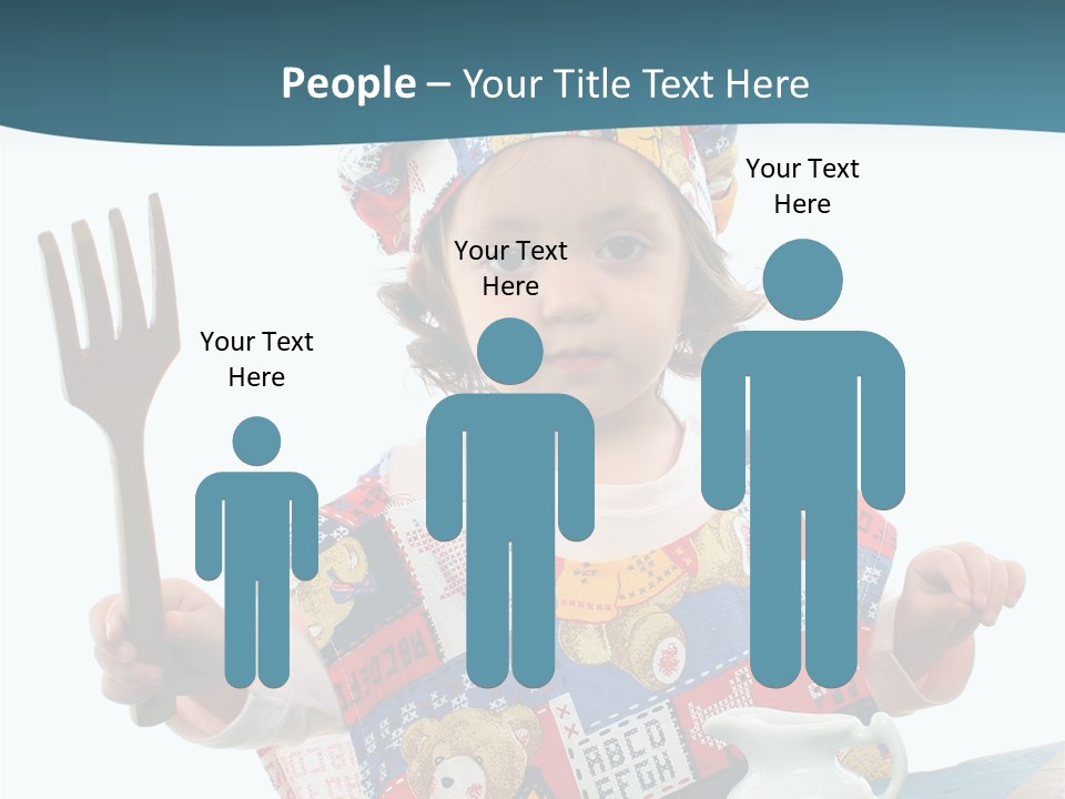 Adult Grandmother Holding Hands PowerPoint Template