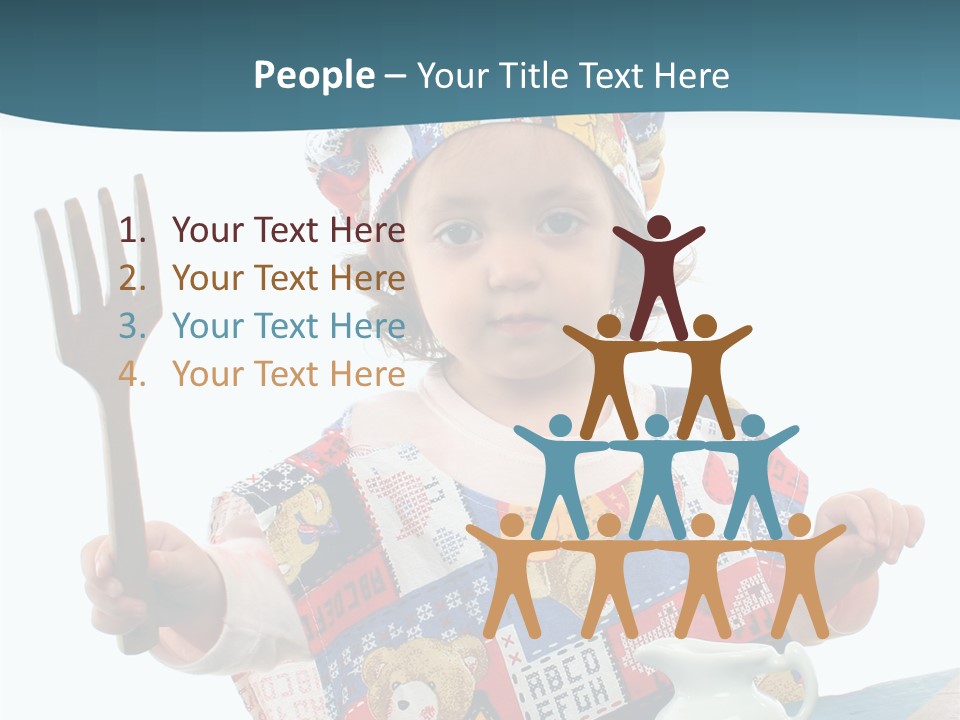 Adult Grandmother Holding Hands PowerPoint Template