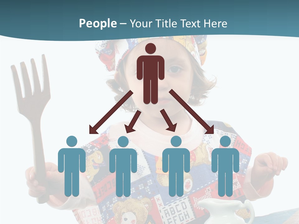 Adult Grandmother Holding Hands PowerPoint Template