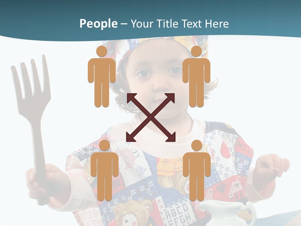 Adult Grandmother Holding Hands PowerPoint Template