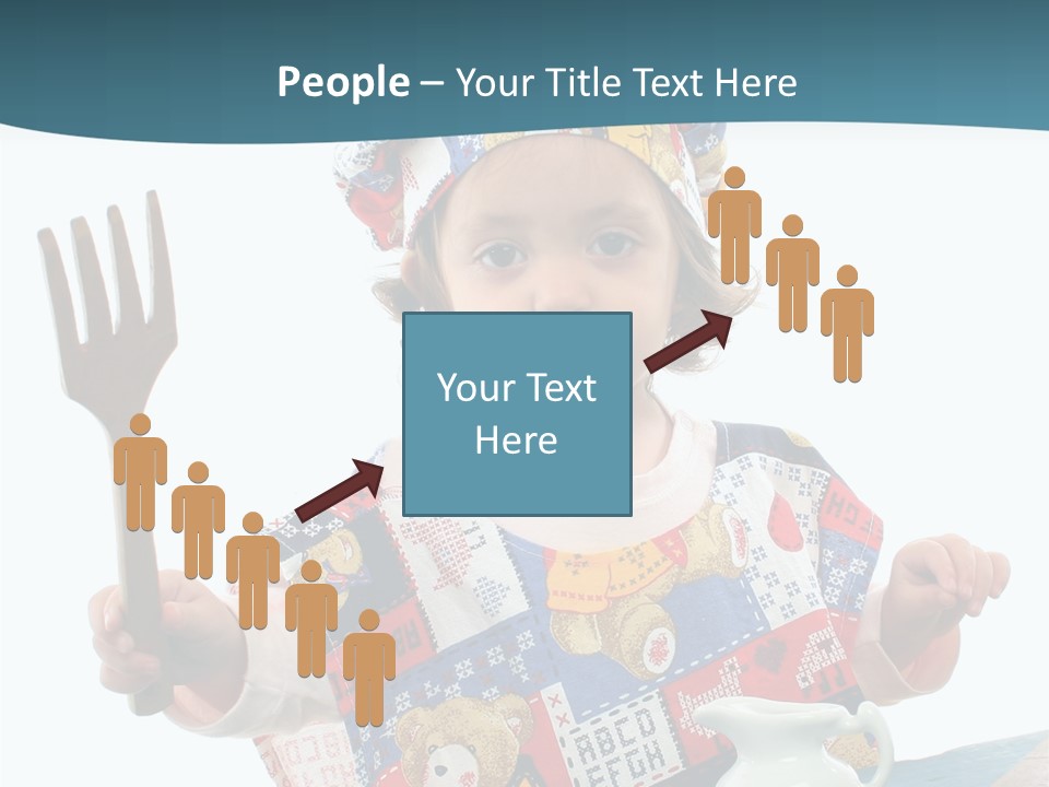 Adult Grandmother Holding Hands PowerPoint Template