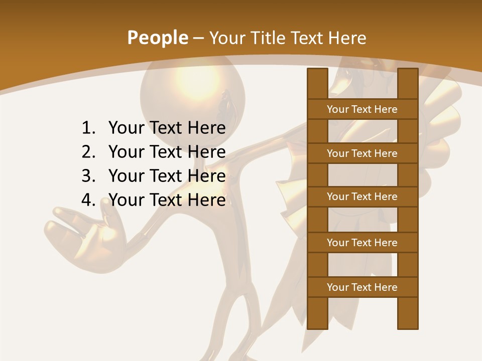 Human Old Assist PowerPoint Template
