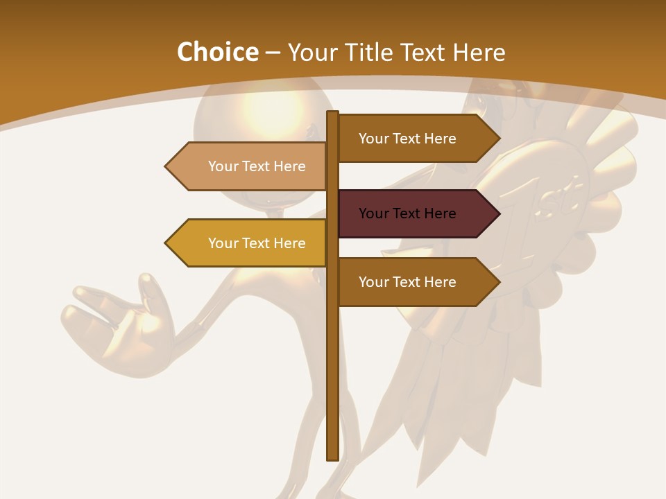 Human Old Assist PowerPoint Template