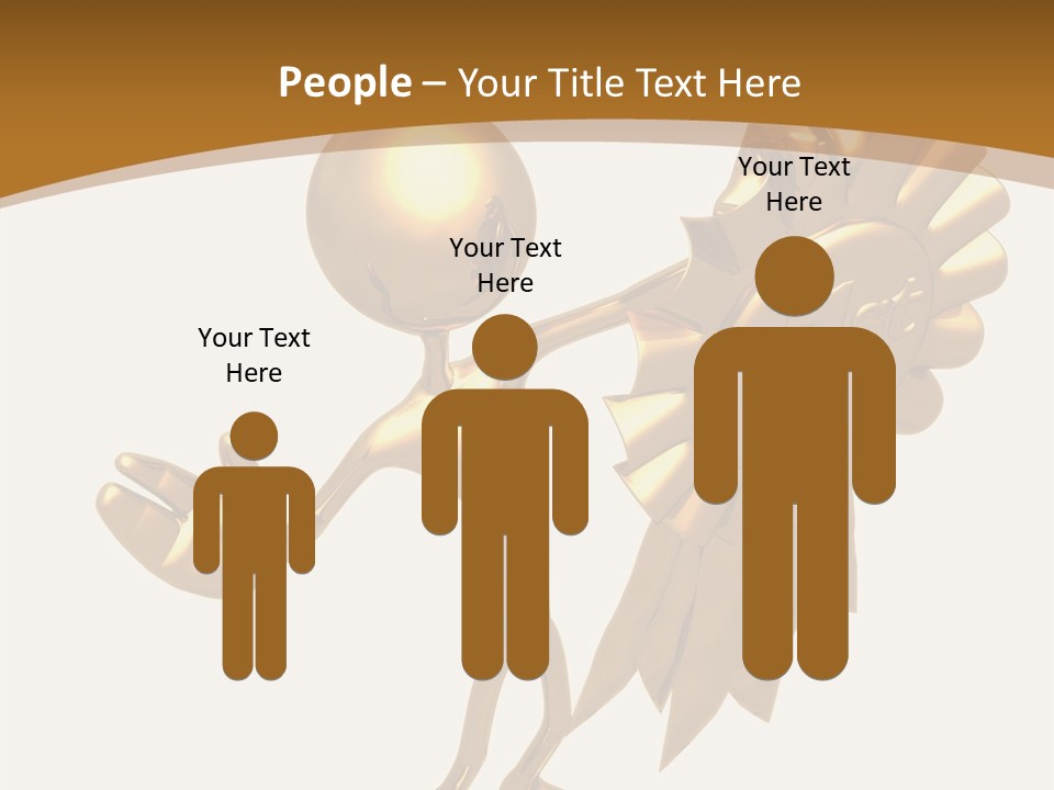 Human Old Assist PowerPoint Template