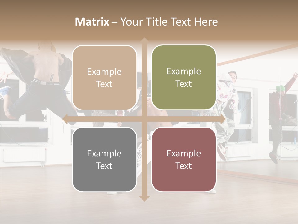 Young Finger Elder PowerPoint Template