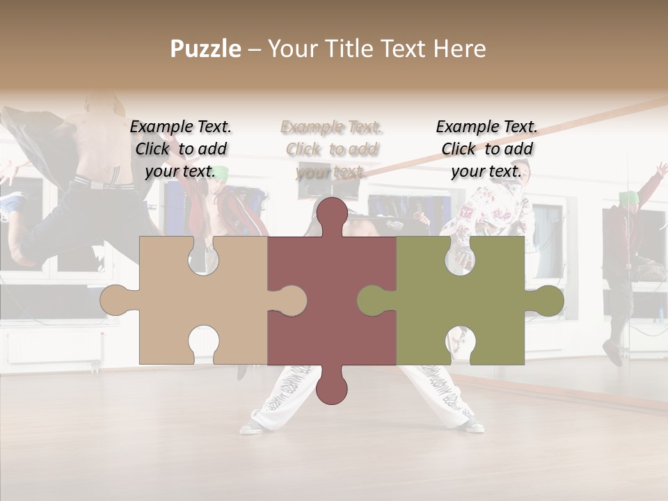 Young Finger Elder PowerPoint Template