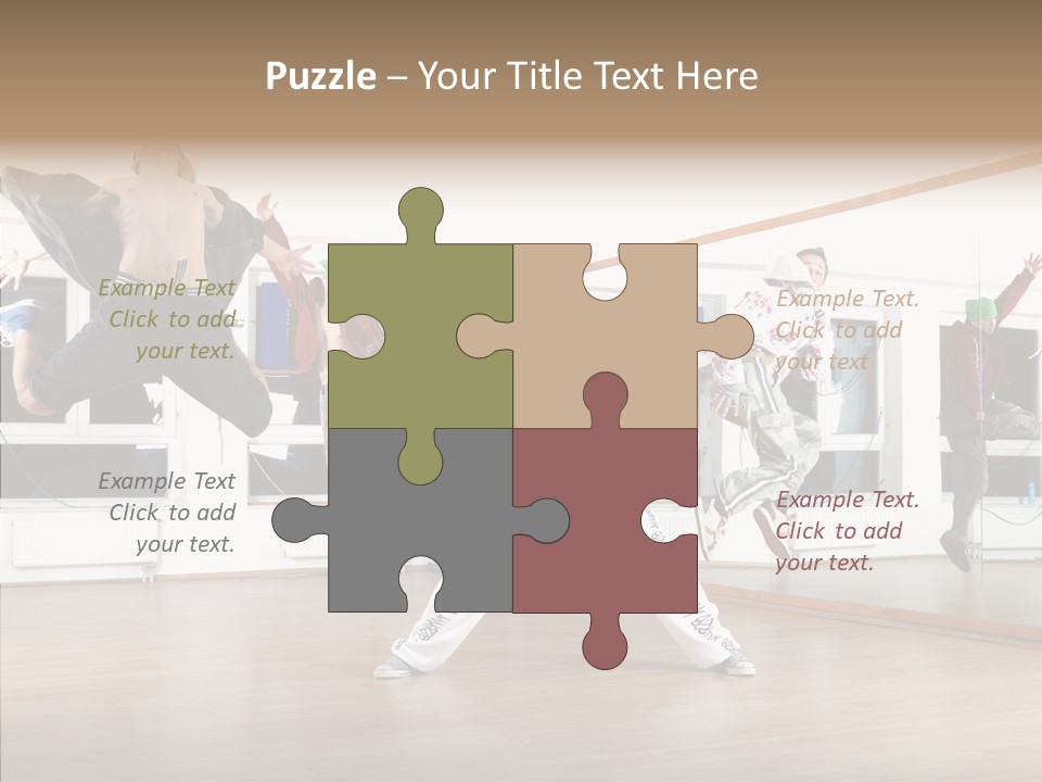 Young Finger Elder PowerPoint Template