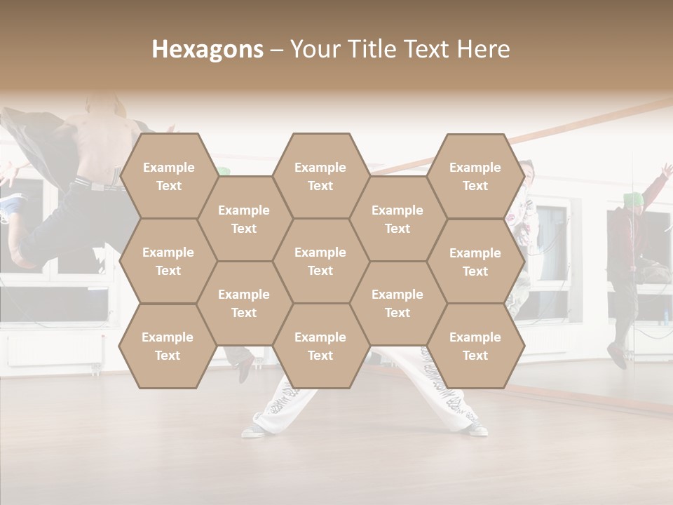 Young Finger Elder PowerPoint Template