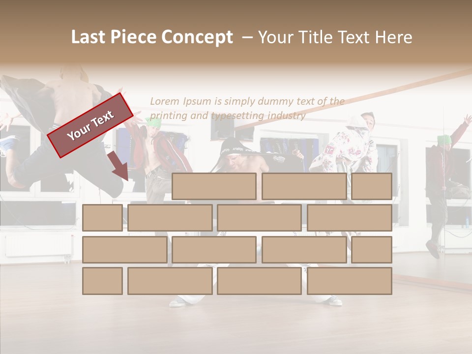 Young Finger Elder PowerPoint Template