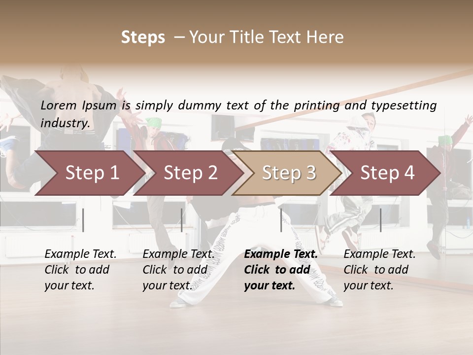Young Finger Elder PowerPoint Template