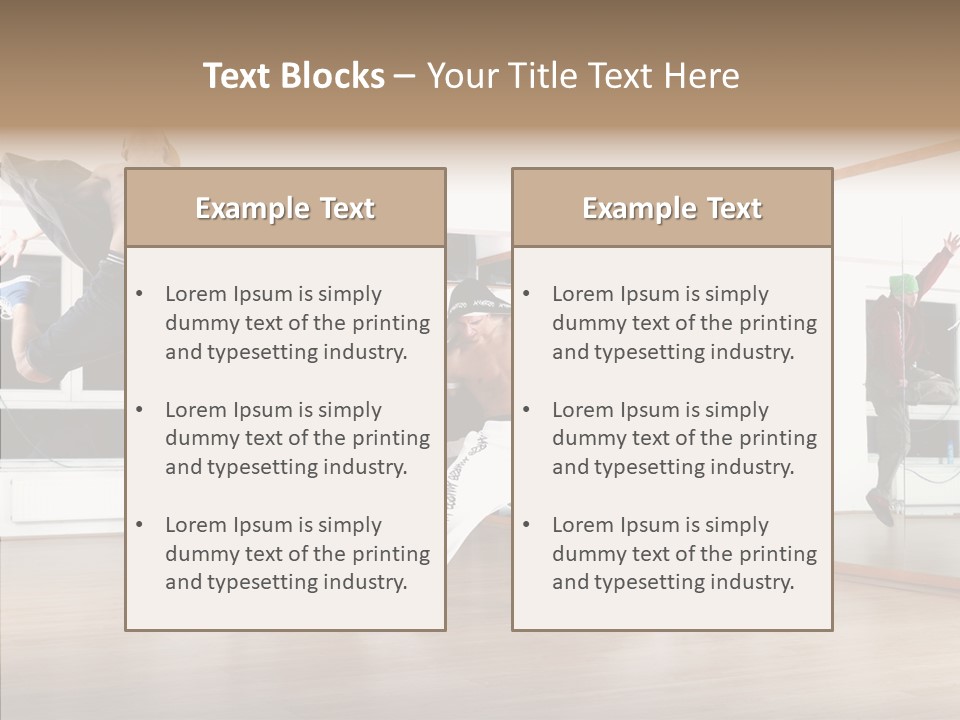 Young Finger Elder PowerPoint Template