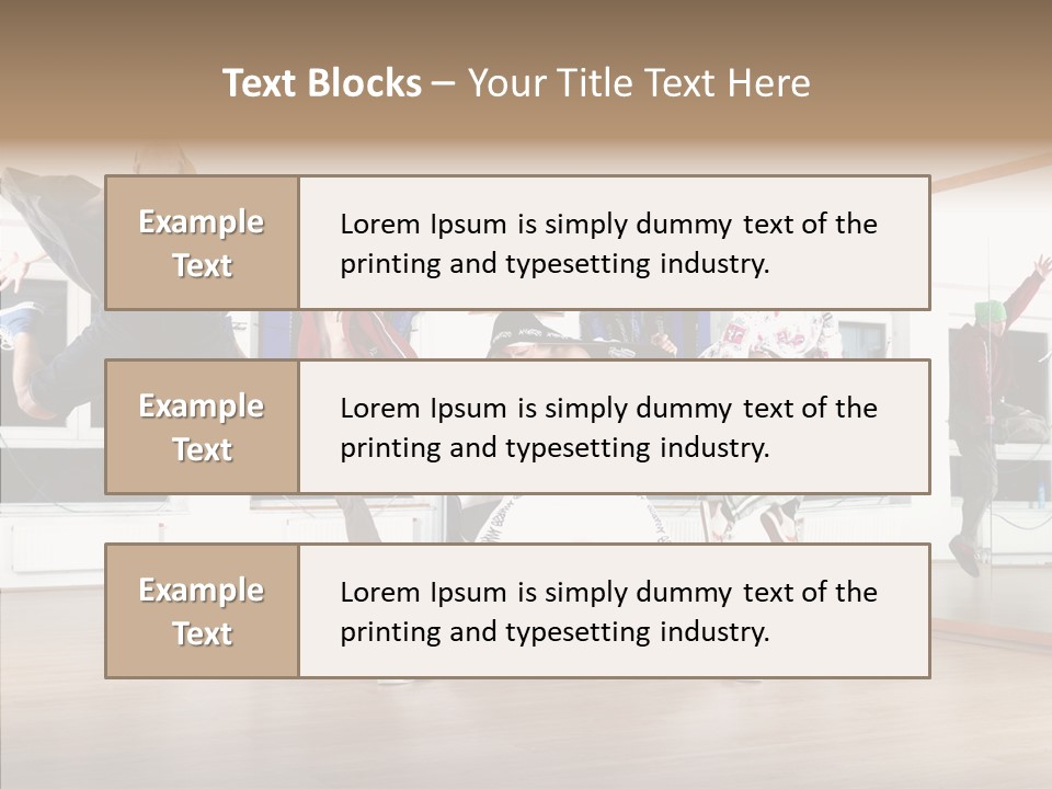 Young Finger Elder PowerPoint Template