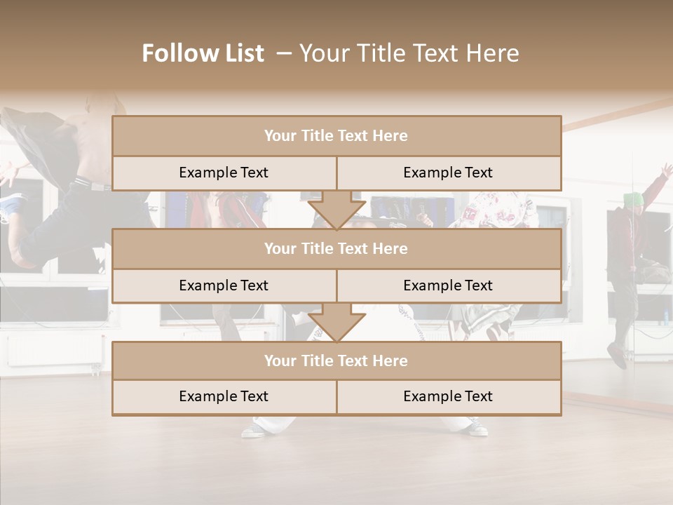 Young Finger Elder PowerPoint Template