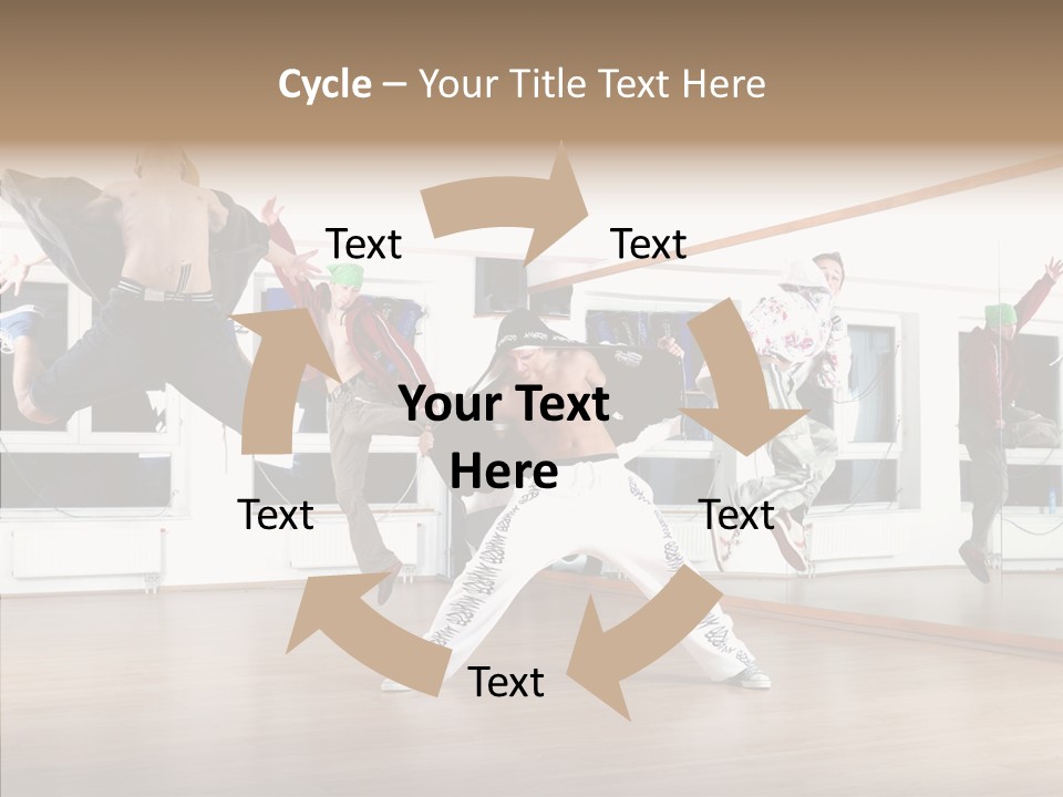 Young Finger Elder PowerPoint Template