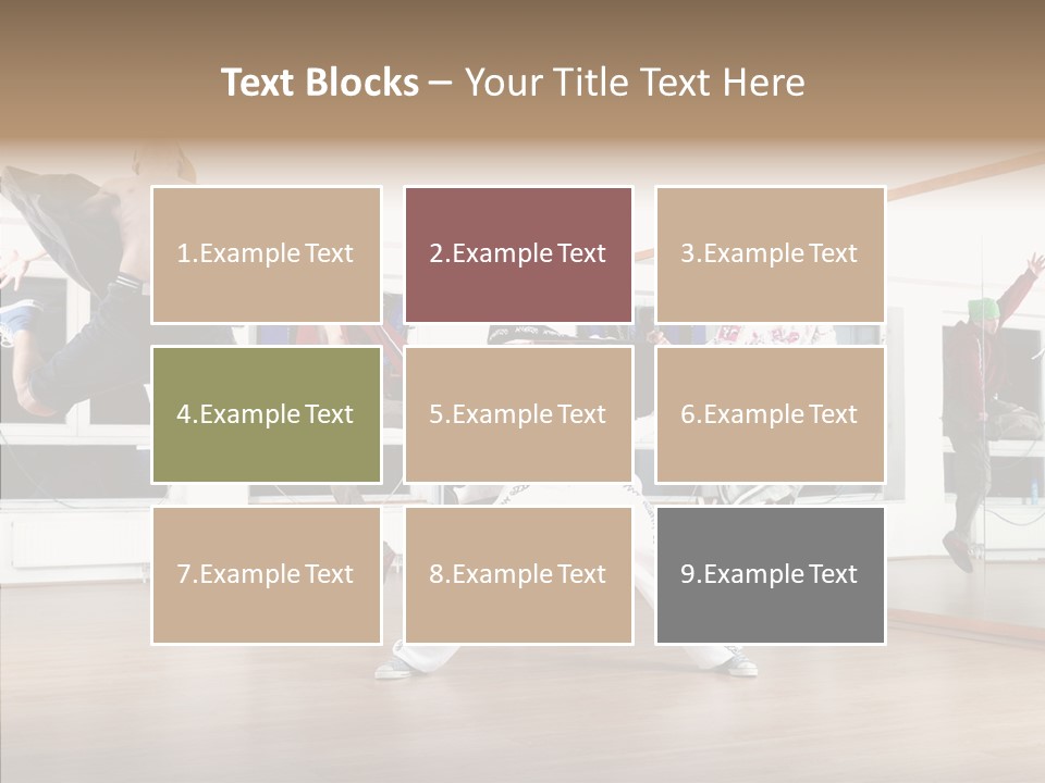Young Finger Elder PowerPoint Template