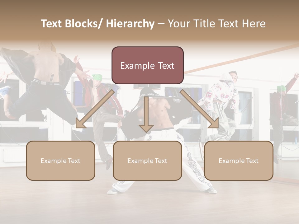 Young Finger Elder PowerPoint Template