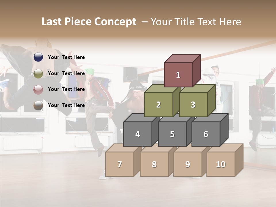 Young Finger Elder PowerPoint Template